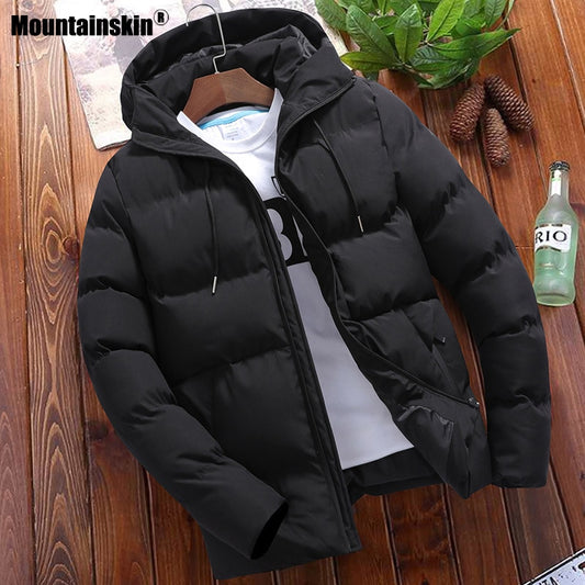 Mountainskin Winter Herren dicke Jacke Herren