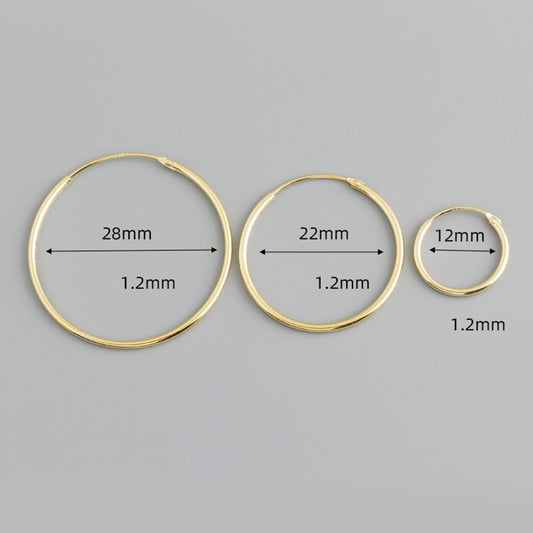 CANNER 2PCS Genuine 925 Sterling Silver Trend