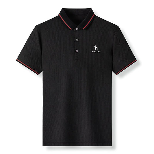 2023 Hazzys Poloshirt für Herren, kurzärmelig