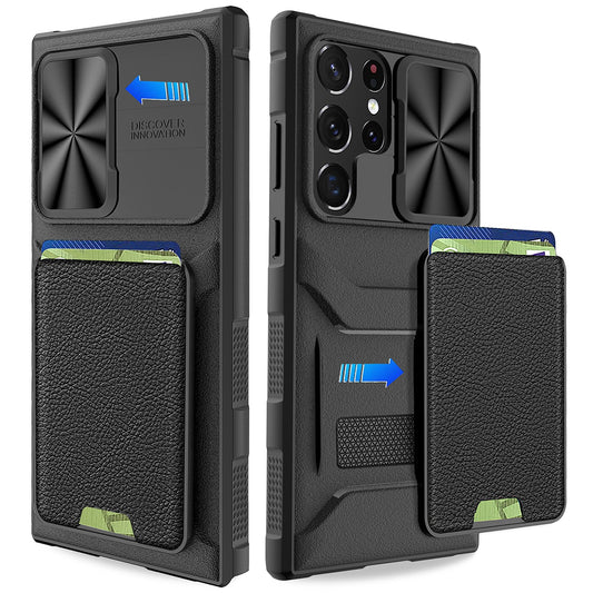 for Samsung Galaxy S23 Ultra Wallet Case with Card Holder