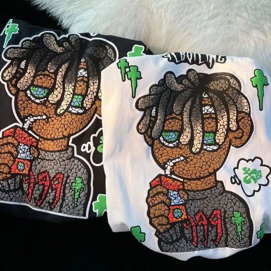 women plus size top graphic t shirts printed anime funny tees streetwear 100℅ cotton oversized harajuku fashion men clothing