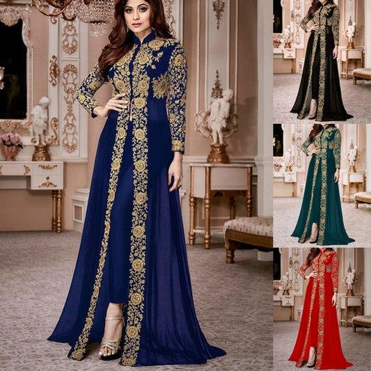 Size 2XL-5XL Abaya Muslim Sets Dress Kaftan