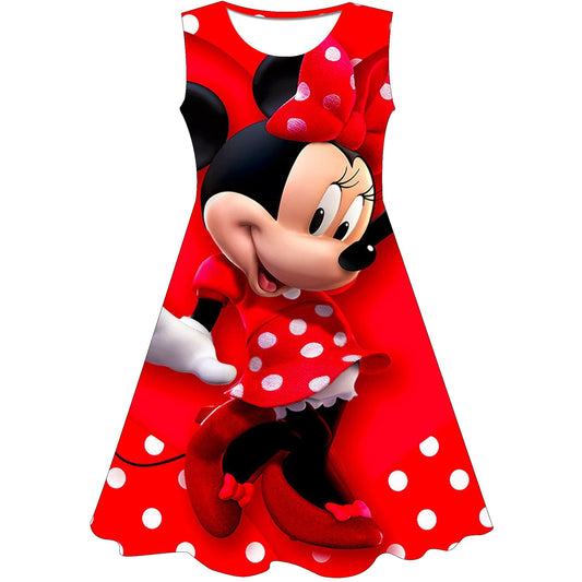 Minnie Mouse Kleid Ausgefallene Kinderkleider für Mädchen