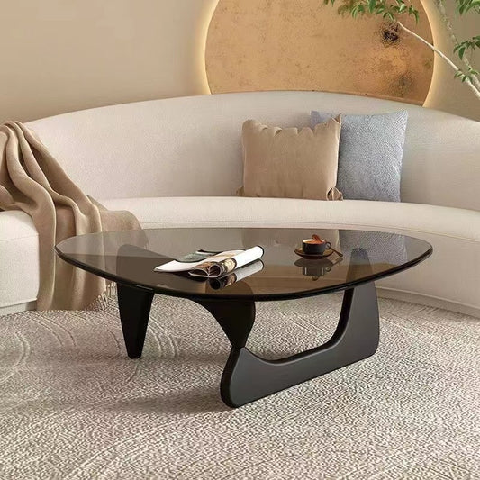 Nordic Tempered Glass Tea Table Home Living Room