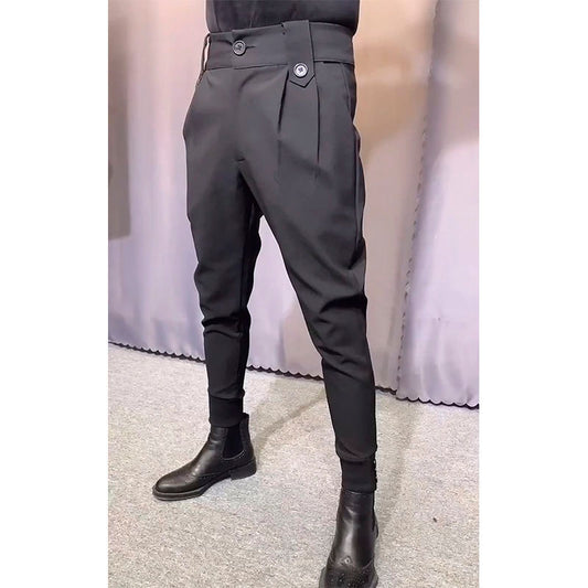 Spring Summer Men Suit Pants Fashion Casual Business Pants