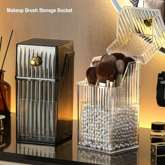 Clear Makeup Brush Holder Organizer