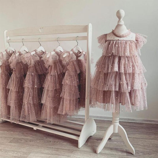 Birthday Party Kids Dresses for Girls Children