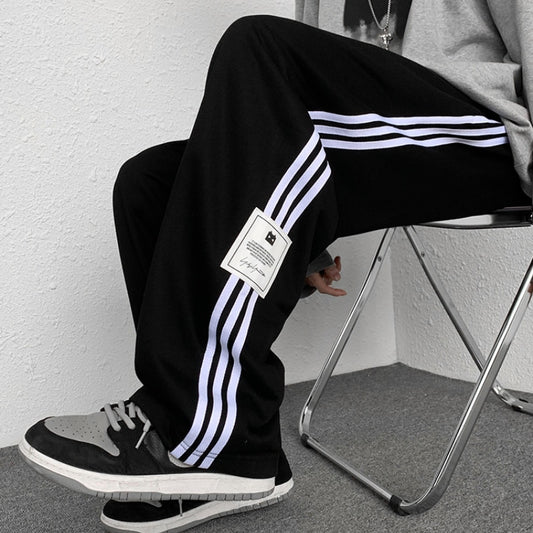 Casual Side Striped Sports Pants Women