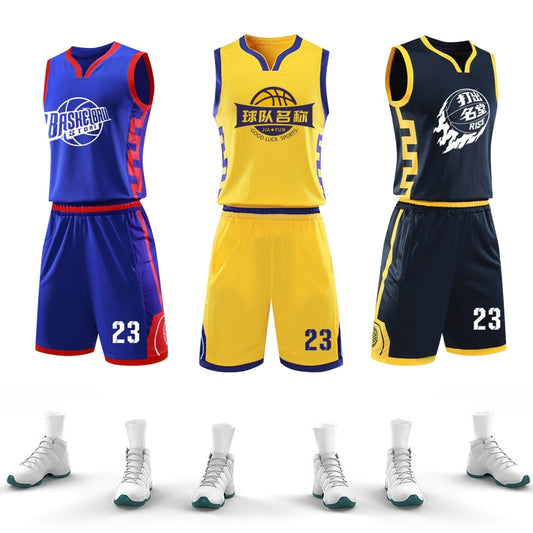 Custom Blank Team Training Basketball Wear Uniform