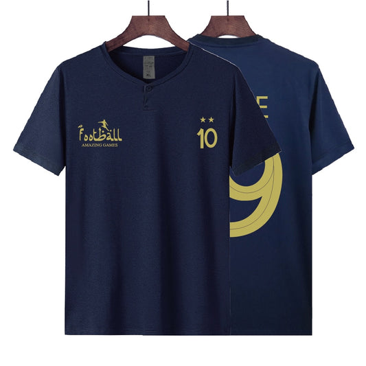 A.dmire aangepaste voetbal tshirt DIY klassieke retro fans