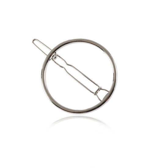 Round Oshaped silver