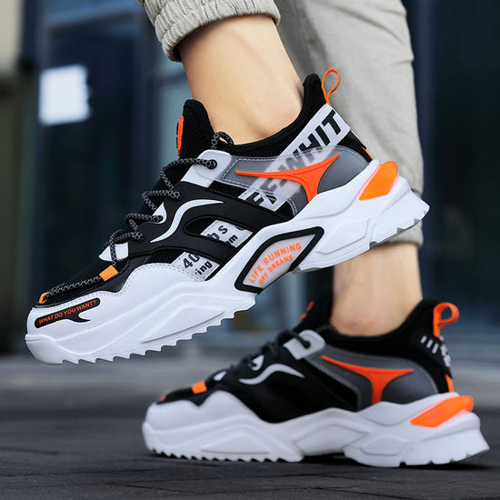 Black, White And Orange