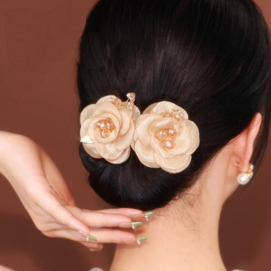 Champagne Rose Hair Band
