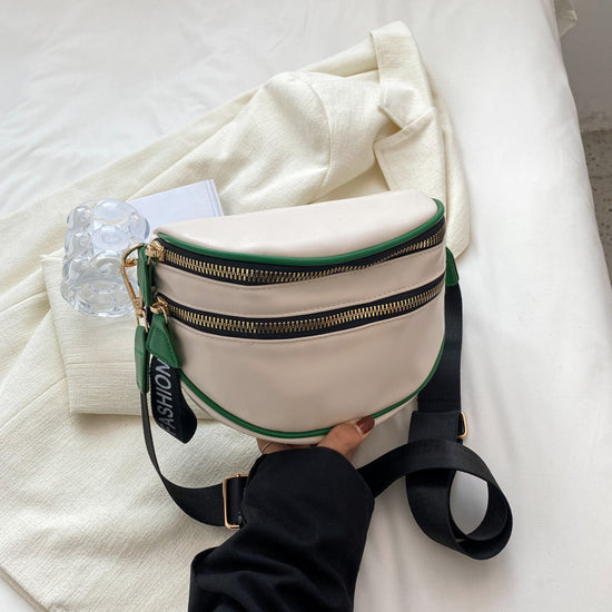White With Green
