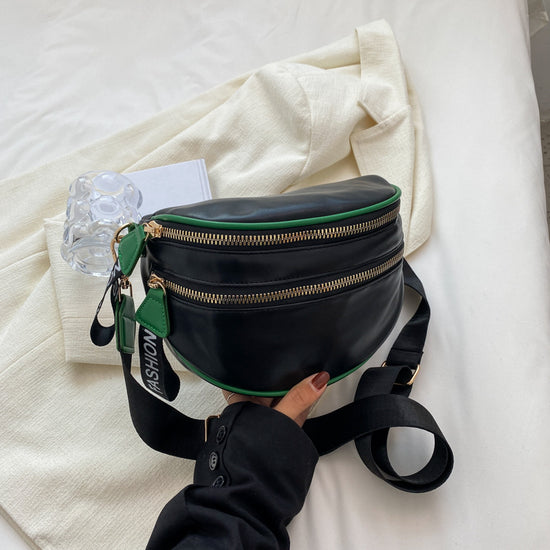 Black With Green