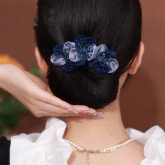 Cool Flower Dark Blue