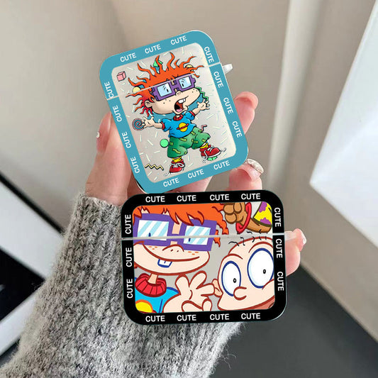 Cartoon Children R-Rugrats Silicone Case for Airpods 2 1