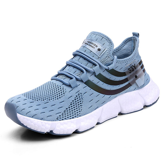 Blue  sneakers