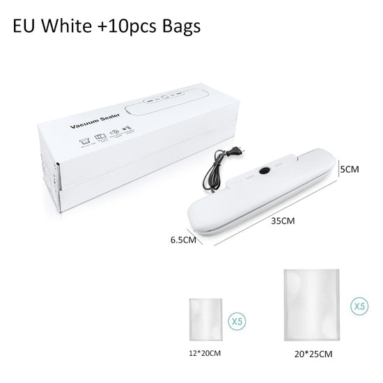White 10pcs Bags
