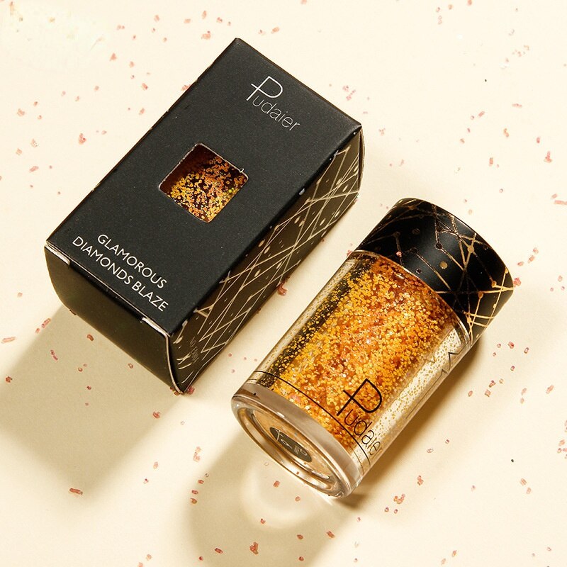 1 Pc Monochrome Shining Eyeshadow Glitter Eye Shadow