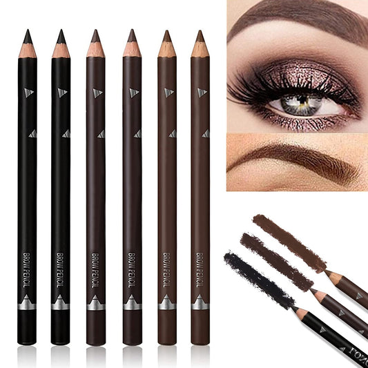 6/12Pcs Waterproof Eye Brow Pencil Professional