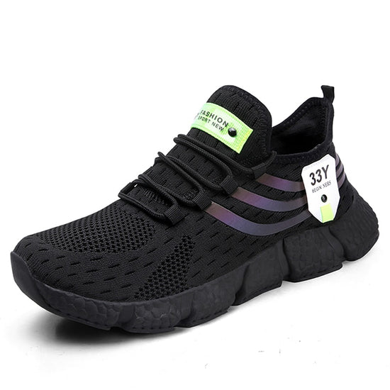All black sneakers