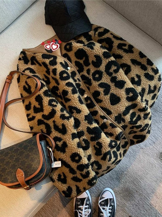 Jacket Leopard Print