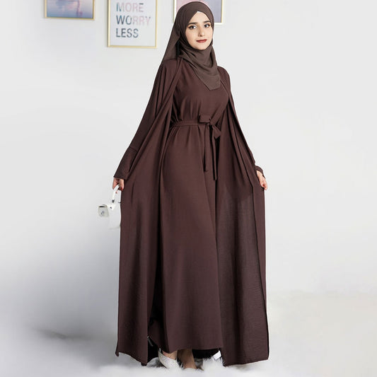 2-delige Abaya-set moslimvrouw