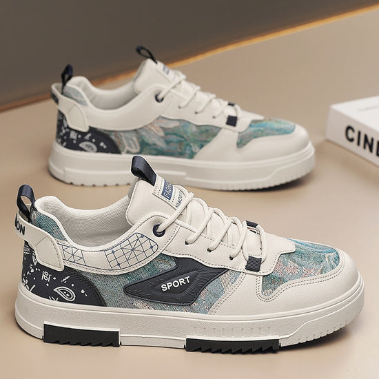 Beige Blue T111