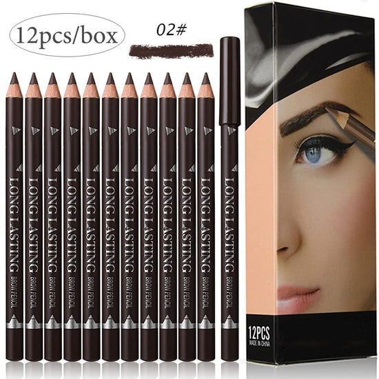 12pcs a box Brown 02
