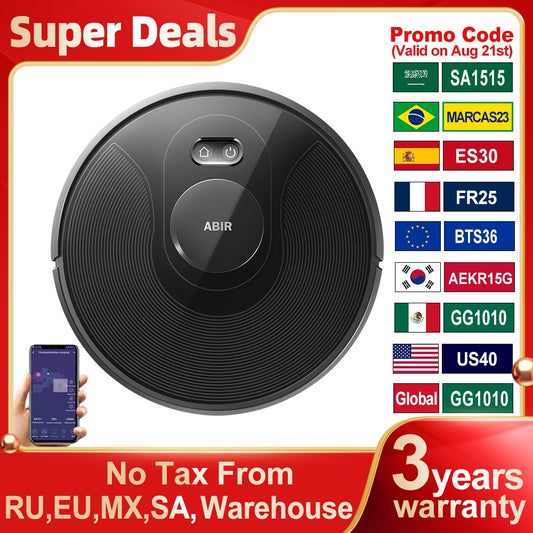 ABIR X8 Robotstofzuiger