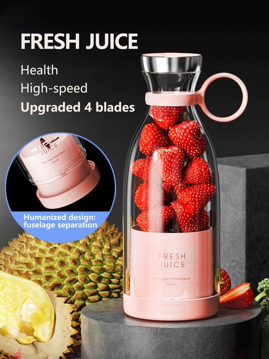 Mini draagbare blender Elektrische fruitpersmixers