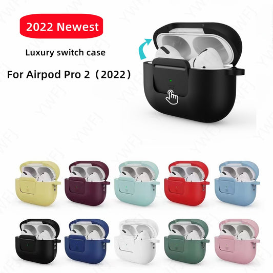 for Airpod Pro 2 luxury cases w/keychain anti-lost case