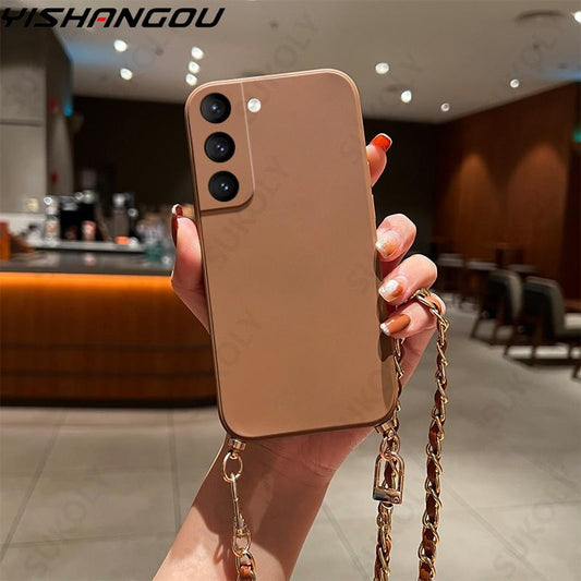 Crossbody Lanyard-kettinghoes voor Samsung Galaxy