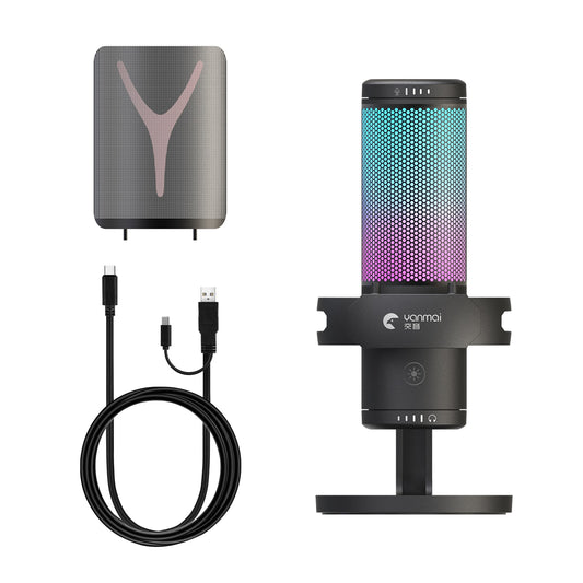 GRATIS VERZENDING Yanmai GM7 USB-microfoon RGB