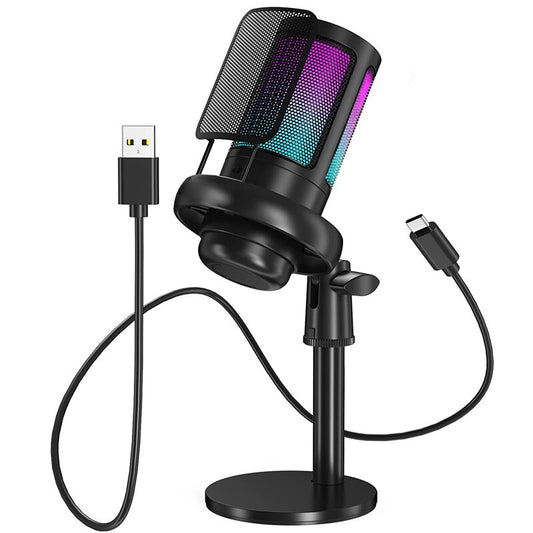 USB Microphone Studio Professional Condenser Microphone for PC