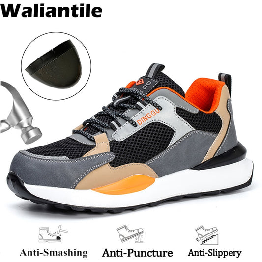 Waliantile Work Safety Shoes For Men