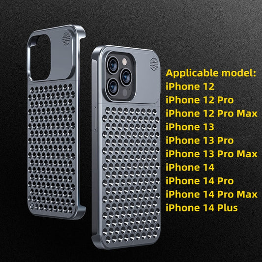 Aluminum Alloy iPhone Case Aromatherapy