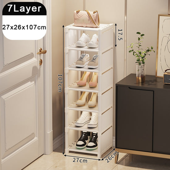 7 Layer white rack