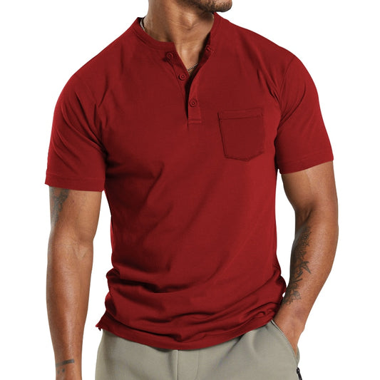 New 2023 Men's Business Polo T-shirt