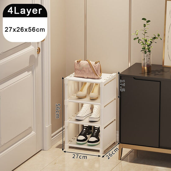 4 Layer white rack