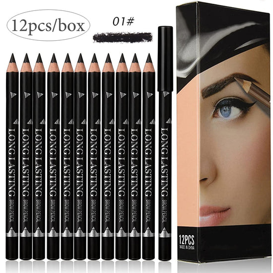 12pcs a box Black 01