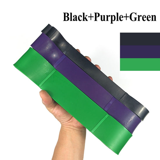 Black Purple Green