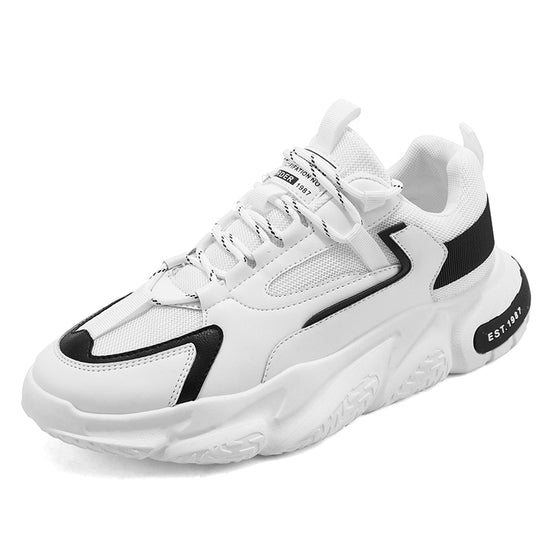 black white