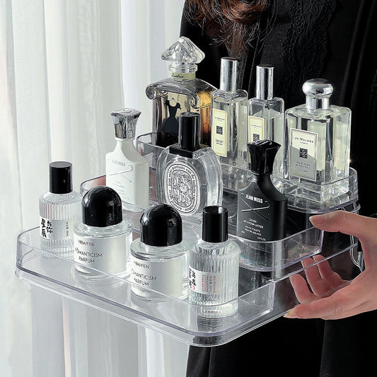 3 Tier Desktop Perfume Shelf Acrylic