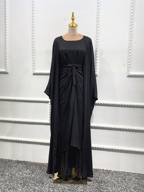 black no scarf