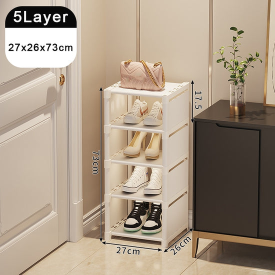 5 Layer white rack