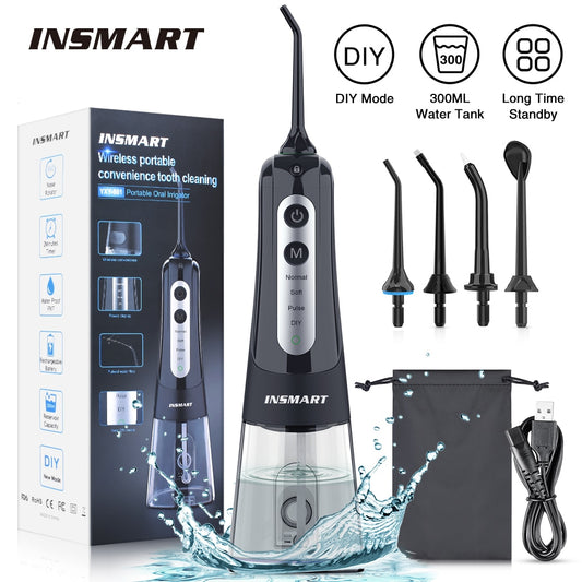 INSMART Monddouche Tandheelkundige Waterflosser Tanden bleken