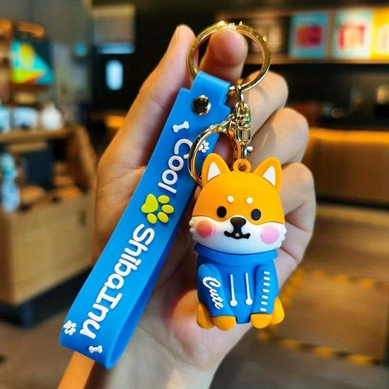 Blue Hoodie Shiba Inu