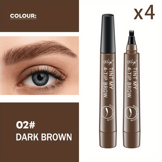 02#Dark Brown X4